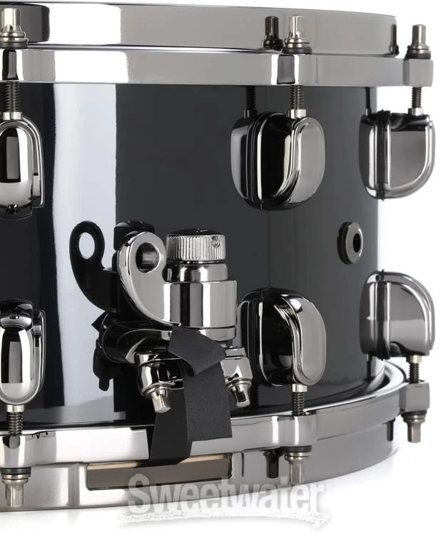 Tama Starclassic Walnut/Birch Snare Drum - 6.5 inches x 14 inches Piano Black - Image 3 of 4