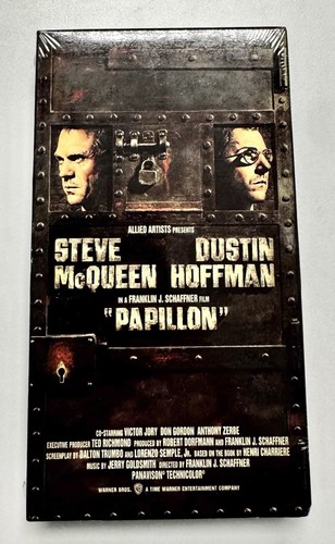 Papillon VHS Video Steve McQueen Dustin Hoffman Neu Factory Sealed