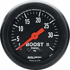 Medidor automático 2616 serie Z Boost Gauge Foto 3 de 3