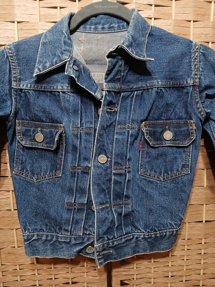 Levi's Vtg Kids Denim Jacket 507BXX Single Side Tab Red Tab  - Image 2 of 4
