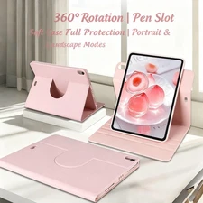 Leather Case Rotating Stand Cover For iPad Mini 6 / Mini 7 (A17 Pro) 8.3" 2024