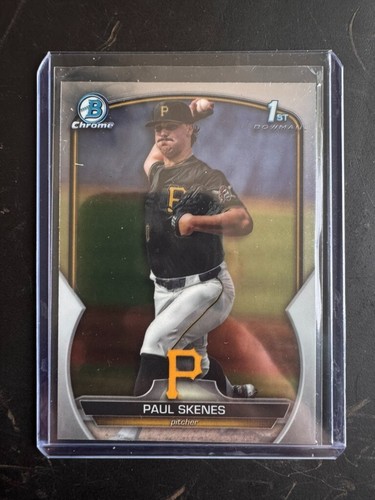 Paul Skenes 1st Chrome Base 2023 Bowman Draft BDC14 Pirates