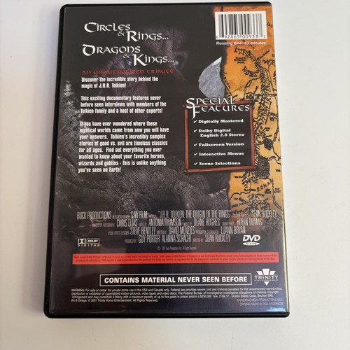 J.R.R. Tolkien Origin of the Rings - An Unauthorized Tribute DVD - Picture 4 of 4