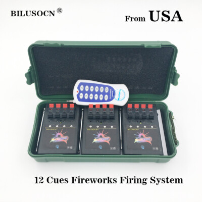 Profession 12 Cue Wireless Fireworks Firing system  Remote control