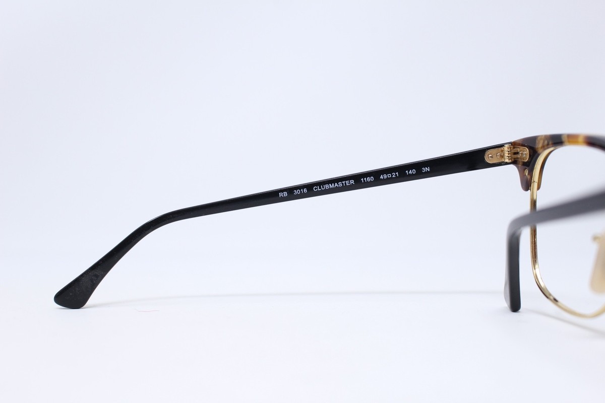 RAY-BAN mod RB 3016 CLUBMASTER col 1160 sz 49/21 Eyeglasses Frame