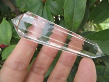 12 Sided VOGEL Style Natural Clear QUARTZ CRYSTAL DT  POINT  Healing 46.4g