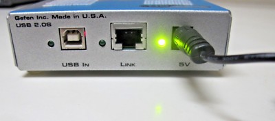 Gefen ex-tend-it USB 2.0 Extender EXT-USB-2.0S Sender ,Power supply and adaptor
