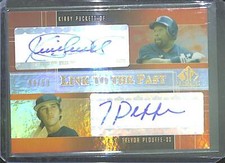 2004 SP Top Prospects Dual Autograph KIrby Puckett and Trevor Plouffe 44 of 50