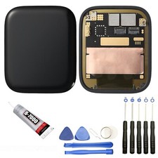 ECRAN LCD +VITRE TACTILE APPLE WATCH SERIE 7 45 MM 1,9" OUTILS COLLE