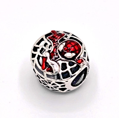 Original PANDORA Disney Marvel Charm 792350C01  Spiderman Lebhafte Stadt 