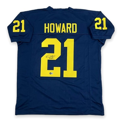 Desmond Howard Autographed SIGNED Jersey with Heisman 91 - Beckett Authentic - Picture 2 of 3