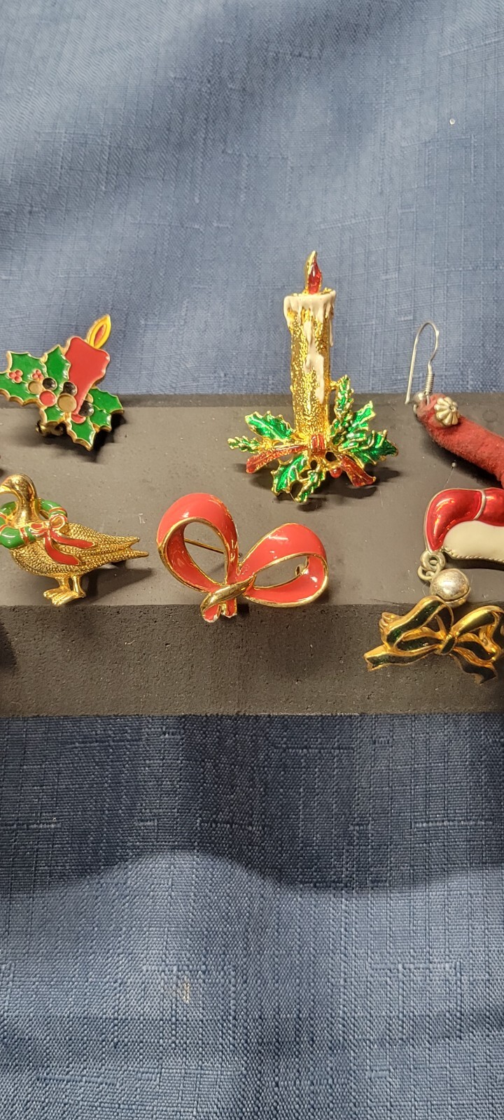 Lot of 35 Vintage Christmas Tree Pins Brooches eBay