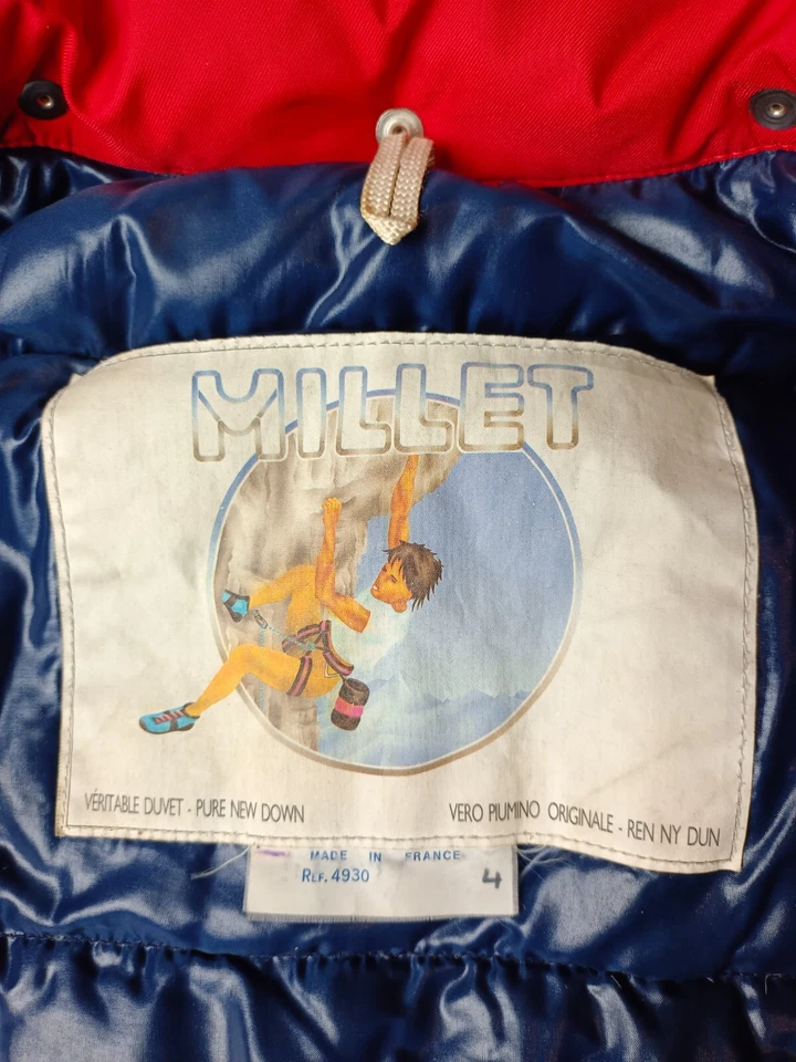 millet down vintage jacket alpinisme - Photo 4/4