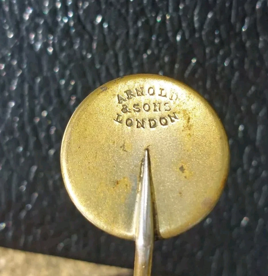 ANTIQUE ARNOLD & SONS, LONDON DENTISTS TOOTH MIRROR ~5.5"~RARE 19TH CENTURY - Image 2 of 4