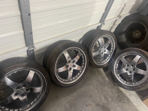 Volkswagen Ronal Oettinger Wheels Tires Rims 014-0016 OE36113000 Chrome ...