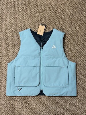 Nike ACG PrimaLoft Reversible Vest Skull Peak Size L / Large NWT Gorpcore $175
