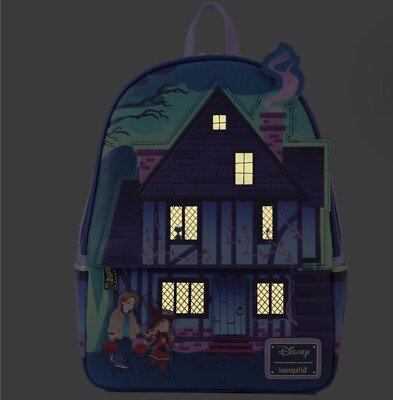 Loungefly Disney Hocus Pocus Sanderson Sisters House Glow In The Dark RARE Hocus Pocus Sanderson Sisters Collection main image 3