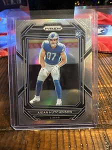 2022 Panini Prizm Aidan Hutchinson Rookie No. 340 Silver