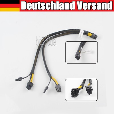 8pin to 8+8pin Netzteilkabel PCI-E GPU Adapter StromKabel Für Dell R720 R730 