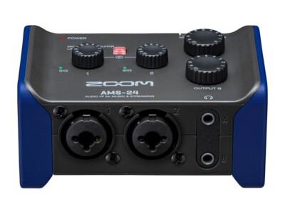ZOOM AMS-24 USB-C Audio Interface 2 in/4 out mit Box