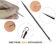 Pimples Acne Blackhead Remover Face Nose Facial Pimple Steel Tool extractor Pore