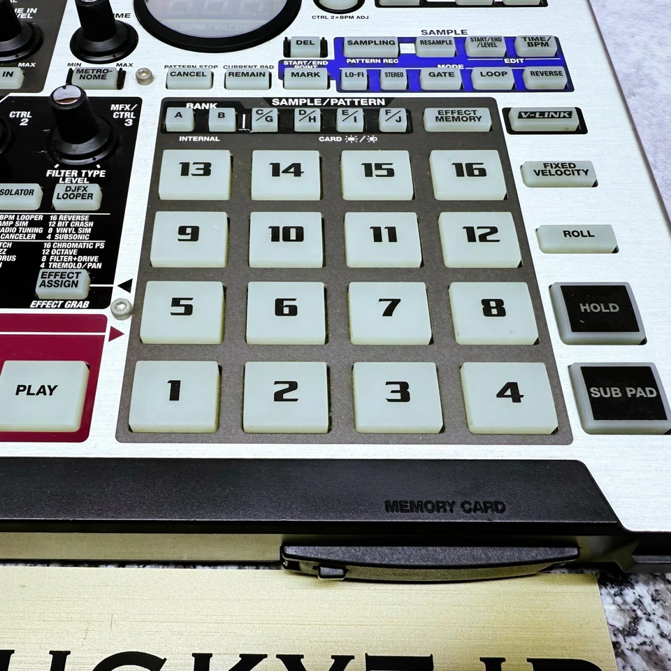 Roland SP-555 Creative Sampler guter Zustand funktioniert getestet aus Japan - Bild 4 von 4