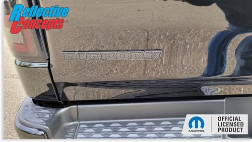 2019-2025 Ram Big Horn - BIGHORN Tailgate Badge Inlay Decal Sticker - Bild 66 von 83