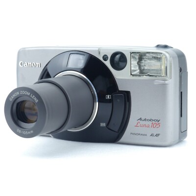 Canon Autoboy Luna 105 Panorama Ai AF Point & Shoot Film Camera