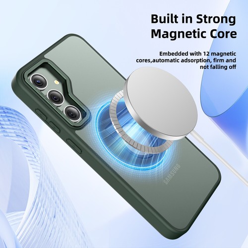 For Samsung Galaxy S23 FE 5G Rugged Case with Mag Safe Magnetic PC Ring Holder - Picture 42 of 48