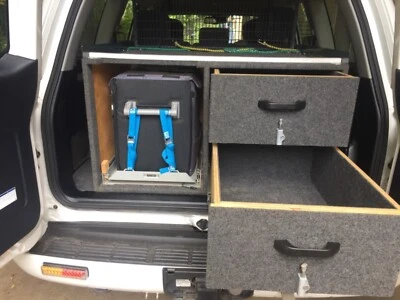 Drawer System Including 50 Litre Waeco Fridge On Slides Other