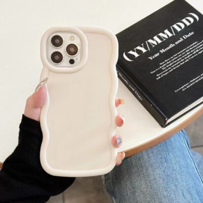 Handyhülle für iPhone 17 16 15 14 Pro Max 13 Stoßfeste Welle Schutz Weiche Case