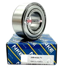 NKE AUSTRIA 3205 ZZ TV ANGULAR CONTACT BALL BEARING 25x52x20.6 mm
