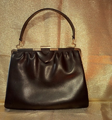 Mini borsa Vintage marrone Chiarugi Firenze| +39LG