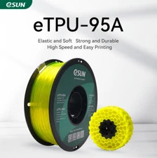 eSun TPU 95A Flexible Soft 3D Print Filament 1.75mm Hardness 95A 1kg/2.2LB
