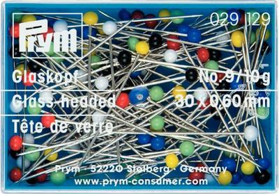Prym Stecknadeln 0,60x30 mm silberfarbig 20g Stahl Nadel 024293