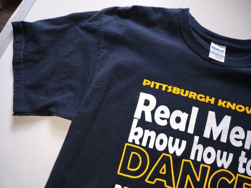 Pittsburgh Knows Real Men Know How To Dance Hines Ward T-SHIRT Large - Picture 11 of 21