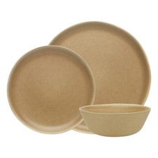 NEW Ecology Malta Caramel 12pce Dinner set