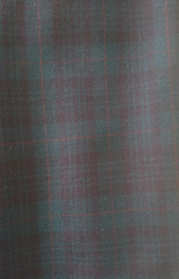 Herren Anzug Sakko C&A Jacket 50 L Blazer Jackett Jacke kariert Schurwolle Wolle - Bild 4 von 4