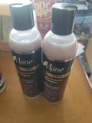 The Mane Choice Easy On The Curls Detangling Hydration Shampoo 8 fl. oz Lot of 2