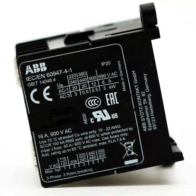 1PCS new EC/EN 60947-4-1 mported ABB contactor | eBay 1PCS new EC/EN 60947-4-1 mported ABB contactor | eBay