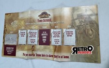 DEADLANDS DOOMTOWN CCG/TCG - RETAILER PROMOTIONAL POSTER 22x11” Card Game