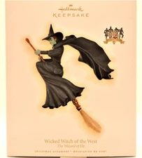 Hallmark Keepsake Ornament 2009 'The Wicked Witch of the West' Wizard of Oz MIB