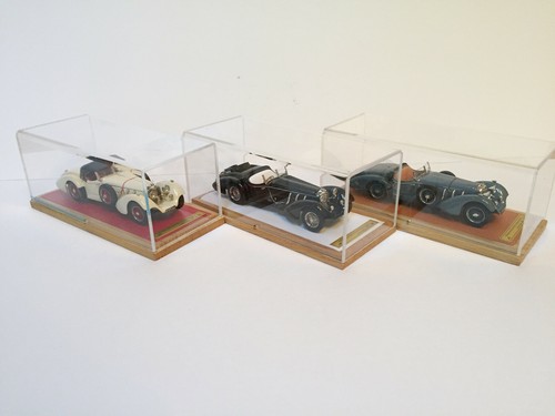 1/43 Set of 3 models 1930 Mercedes Benz SS Roadster Erdmann & Rossi Handmade EMC - Picture 5 of 12