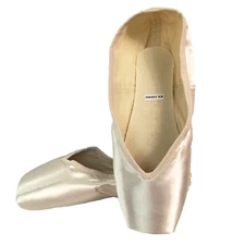 Russian Pointe Rubin Pointe Shoes Sz 42 W3 V2 - Flex Soft V-Cut Discontinued