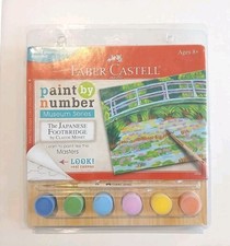 Faber-Castell Museum Series Paint By Number The Japanese Footbridge By Monet