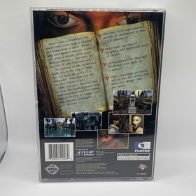 CIB Lunacy Sega Saturn, Both Discs, Instructions, Case, Map, & Registration Card