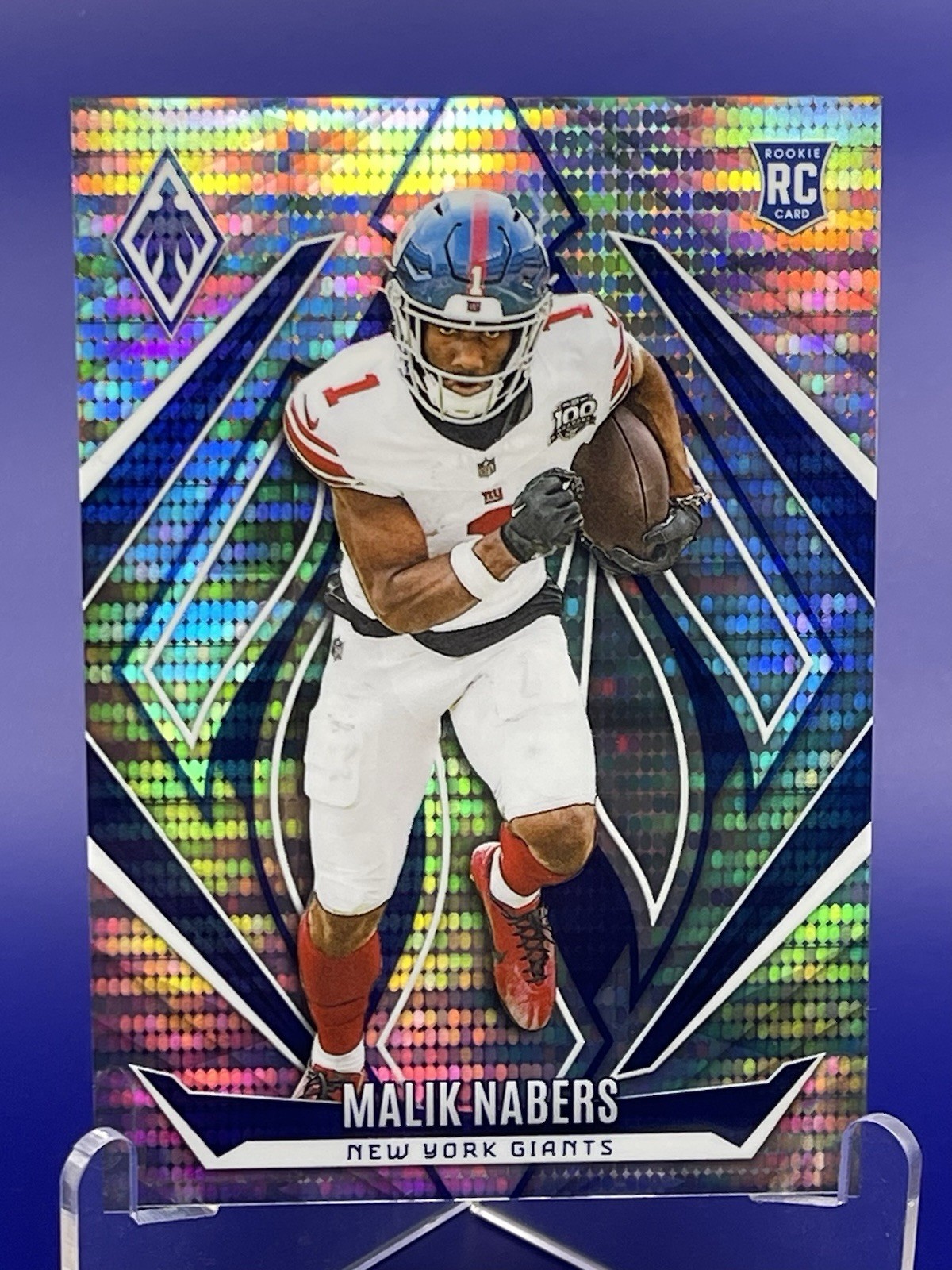 /200 Panini Phoenix 2024 - Rookies Malik Nabers #221 Pulsar