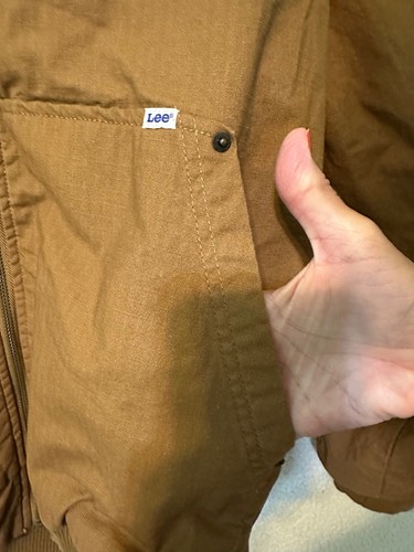 Lee The Workwear Sherpa Lined Men's Utility Bomber Jacket - Picture 5 of 20