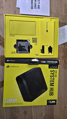 Corsair iCUE LINK System Hub Lüftersteuerung Controller Schwarz