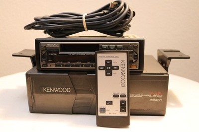 Kenwood KRC-403 Radio Cassette & KDC-C712 Disc Changer Vintage/Old School